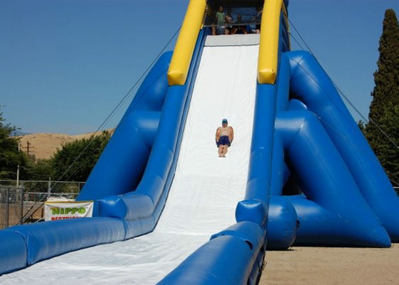 Dimensión inflable de los toboganes acuáticos los 20mx7mx8m del tamaño gigante para jugar del juego del resbalador