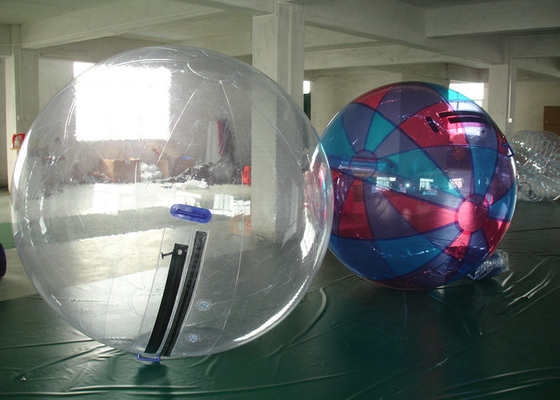 Bola inflable clara de la burbuja de TPU diámetro del 1.8m - de los 3.0.M para caminar del agua