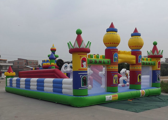 El parque de atracciones inflable maravilloso de gran tamaño/el CE del almacenamiento del ahorro de espacio aprobó