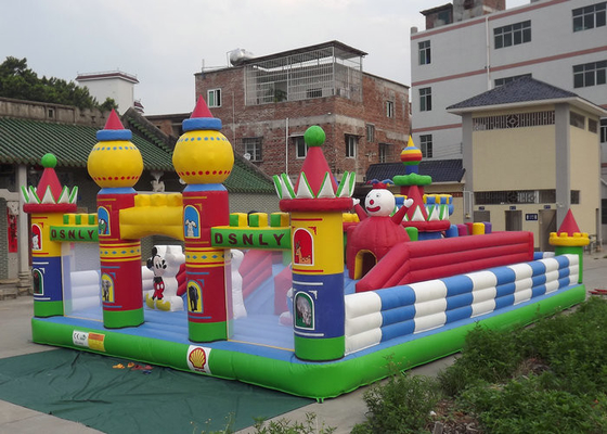 El parque de atracciones inflable maravilloso de gran tamaño/el CE del almacenamiento del ahorro de espacio aprobó