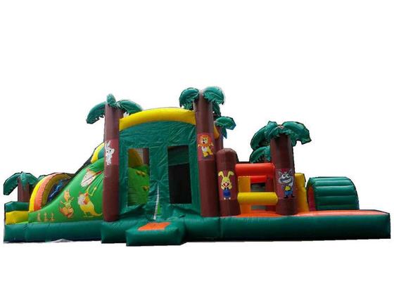 Modelo vivo inflable del parque de atracciones del ambiente del bosque que imprime IO-001