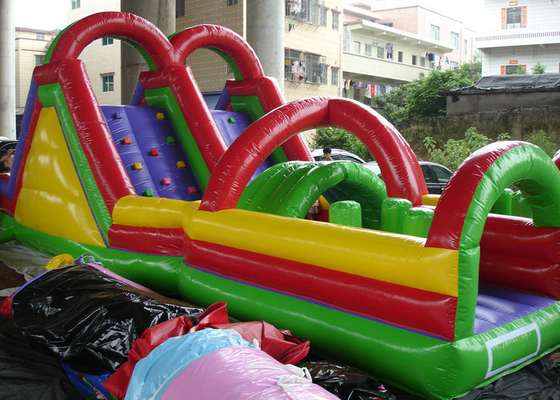 CE modificado para requisitos particulares OEM inflable impreso colorido EN71 del parque de atracciones aprobado