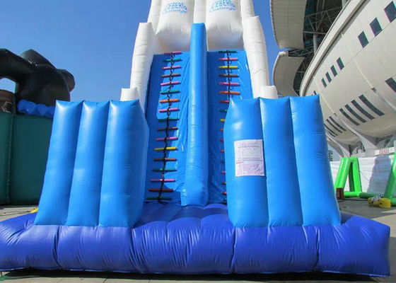 Carrera de obstáculos inflable por encargo con los materiales titánicos de la lona del PVC de la diapositiva