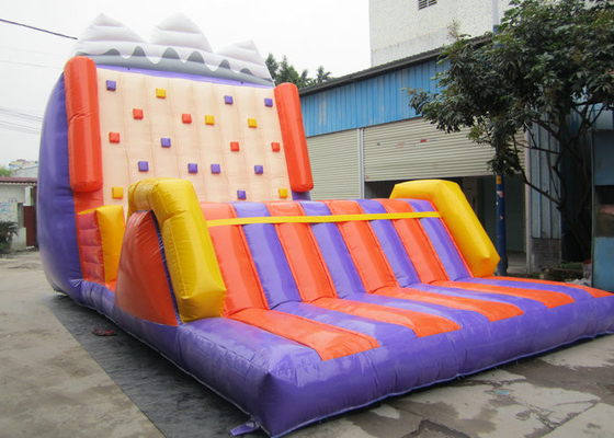 La pared que sube inflable de la resistencia de rasgón, explota la pared de la escalada para las actividades de escuela