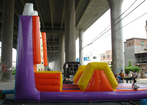 La pared que sube inflable de la resistencia de rasgón, explota la pared de la escalada para las actividades de escuela