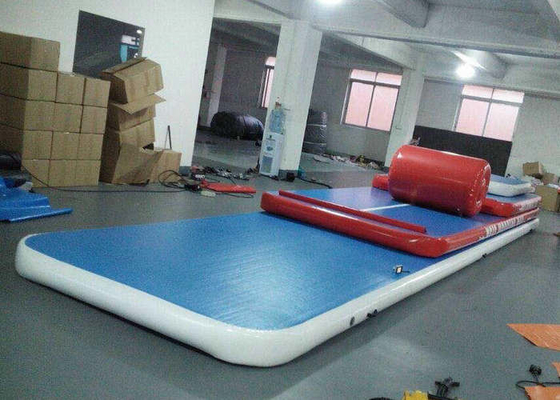 Gimnasia inflable de la pista de la caída de la prueba del escape que anima anchura inflable de la estera el 1.8m