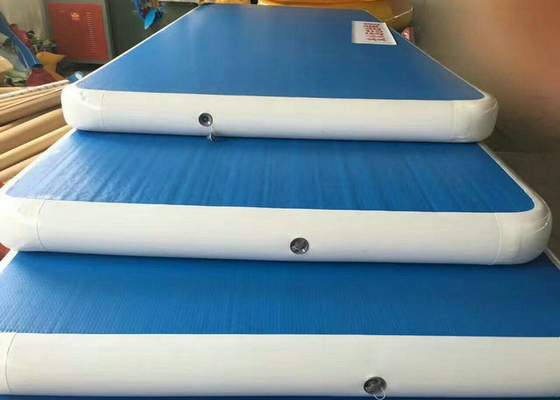 Gimnasia inflable de la pista de la caída de la prueba del escape que anima anchura inflable de la estera el 1.8m