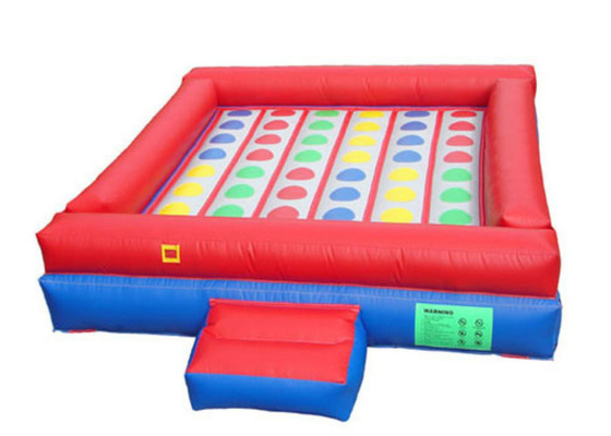 arena deportiva inflable del PVC de 0.55m m, fuerza de alta resistencia de los juegos inflables gigantes