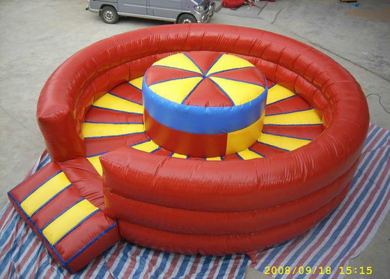 arena deportiva inflable del PVC de 0.55m m, fuerza de alta resistencia de los juegos inflables gigantes