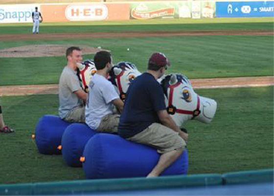 Diversión que juega carrera de caballos inflable de los deportes de los juguetes de la lona segura inflable del PVC