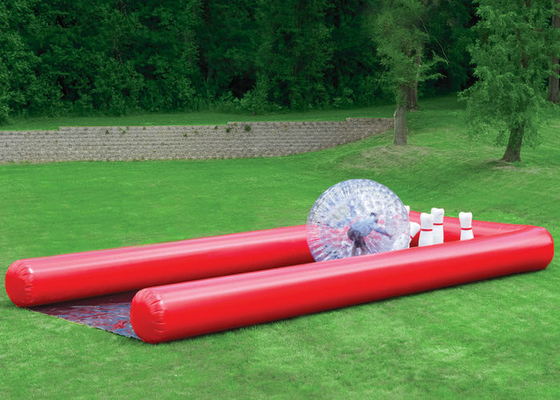 El artículo inflable de los juguetes de los deportes de la flexibilidad excelente Zippers el juego inflable de los bolos