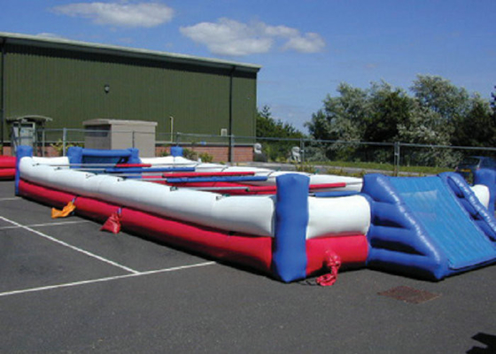 OEM/ODM amistosos de la lona del PVC de Eco Platón del campo de fútbol inflable sin plomo aceptado