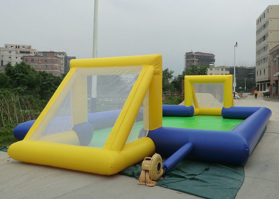 Juguetes inflables por encargo el 18x10m ignífugo de los deportes para el juego de los deportes