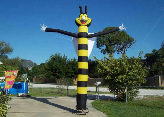Prenda impermeable publicitaria de encargo de Inflatables de la abeja del baile para el acontecimiento de la promoción