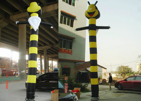 Prenda impermeable publicitaria de encargo de Inflatables de la abeja del baile para el acontecimiento de la promoción
