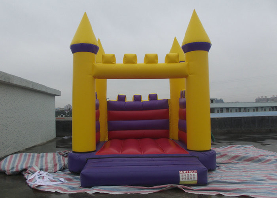 El castillo de salto inflable de la lona clásica, explota la prueba animosa del escape del castillo