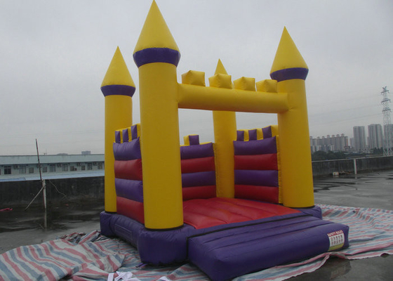 El castillo de salto inflable de la lona clásica, explota la prueba animosa del escape del castillo