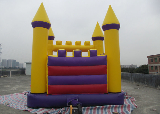 El castillo de salto inflable de la lona clásica, explota la prueba animosa del escape del castillo