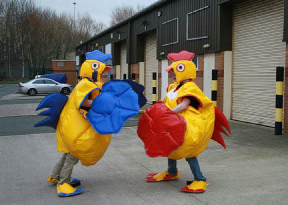 El luchador único del sumo del gallo explota los altos materiales de la lona del PVC de la seguridad del traje