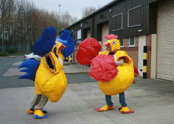 El luchador único del sumo del gallo explota los altos materiales de la lona del PVC de la seguridad del traje