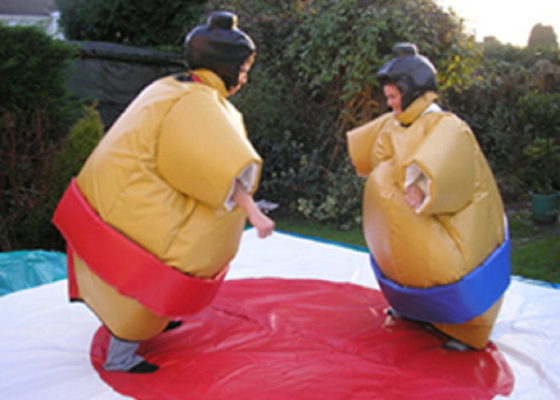 Trajes al aire libre de la lucha de sumo del juego que luchan vestidos fácilmente para las edades 5 años a los adultos