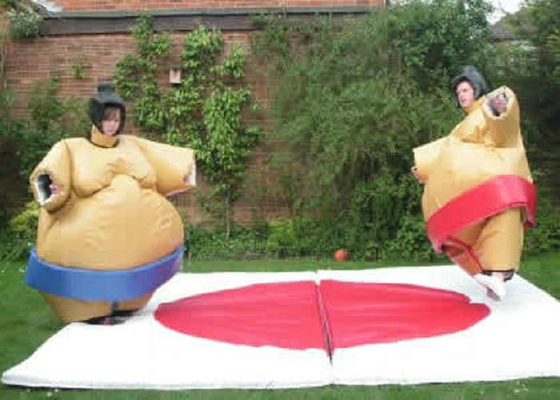 Trajes al aire libre de la lucha de sumo del juego que luchan vestidos fácilmente para las edades 5 años a los adultos