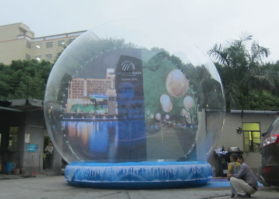 3m - globo inflable de la nieve de la Navidad del diámetro de los 5m al aire libre respetuoso del medio ambiente
