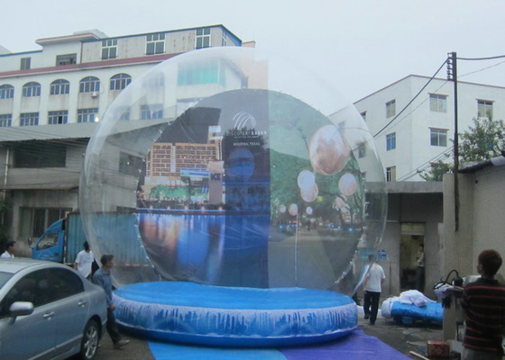 3m - globo inflable de la nieve de la Navidad del diámetro de los 5m al aire libre respetuoso del medio ambiente