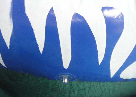 Base inflable formada redonda de la lona de Platón del globo de la nieve para la decoración constante