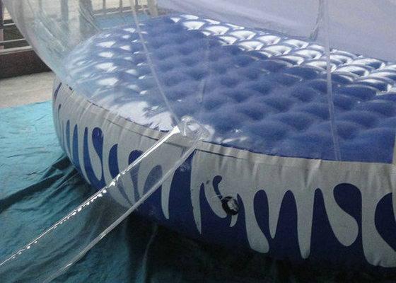 Globo inflable 3M - diámetro de la nieve del contexto de la Navidad de los 5m para la publicidad del día de fiesta