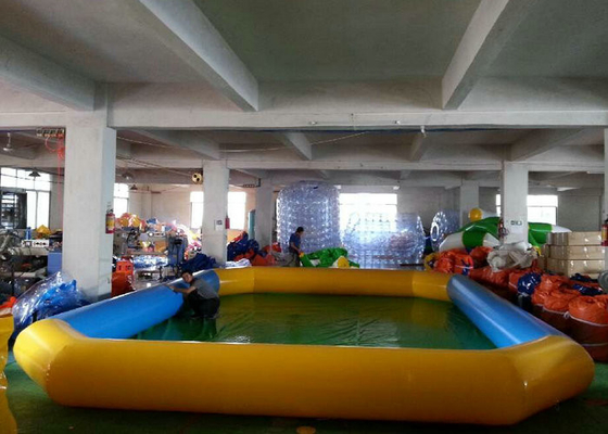 Piscinas fáciles del cuadrado de la creación, piscina inflable de la familia con el hilo fuerte