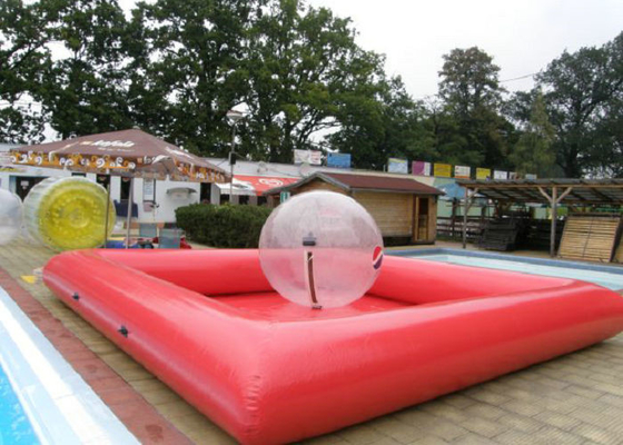 Durabilidad inflable modificada para requisitos particulares de la piscina alta el 10mx6m para jugar la bola del agua