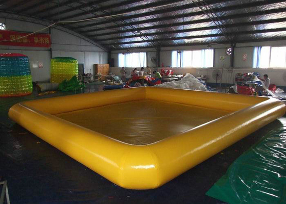 Durabilidad inflable modificada para requisitos particulares de la piscina alta el 10mx6m para jugar la bola del agua