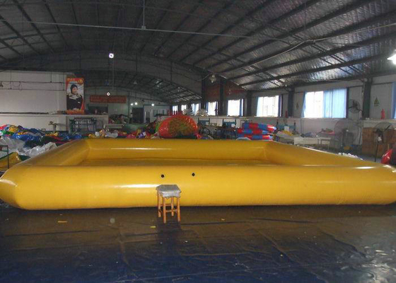 Durabilidad inflable modificada para requisitos particulares de la piscina alta el 10mx6m para jugar la bola del agua