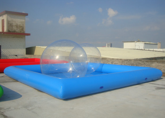 La piscina inflable del rectángulo movible, inflable sobre la tierra reúne la instalación fácil