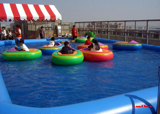 La lona coloreada mezcla explota el tamaño de las piscinas el 10mx8m para el parque de atracciones
