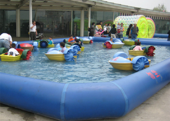 La lona coloreada mezcla explota el tamaño de las piscinas el 10mx8m para el parque de atracciones