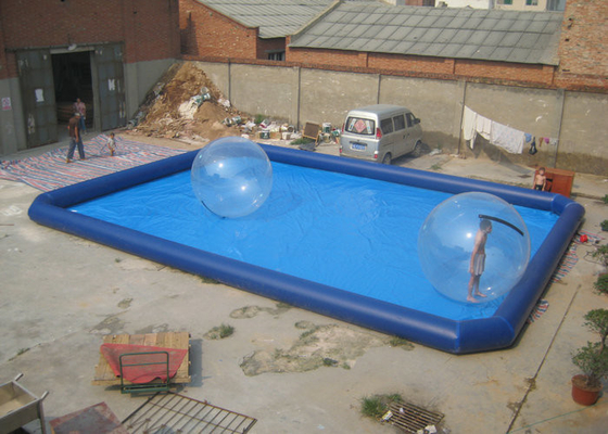 La lona coloreada mezcla explota el tamaño de las piscinas el 10mx8m para el parque de atracciones