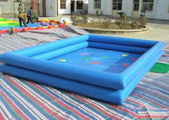 La piscina inflable al aire libre formada cuadrado, grande explota las piscinas ignífugas