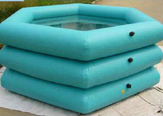 UL larga del curso de la vida de Eco de la piscina del tubo inflable amistoso del triple aprobada