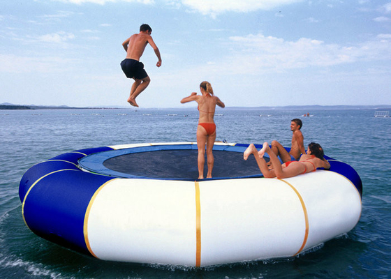El agua inflable del entretenimiento al aire libre juega el PVC de la prueba del escape del diámetro de 3 - de los 6m