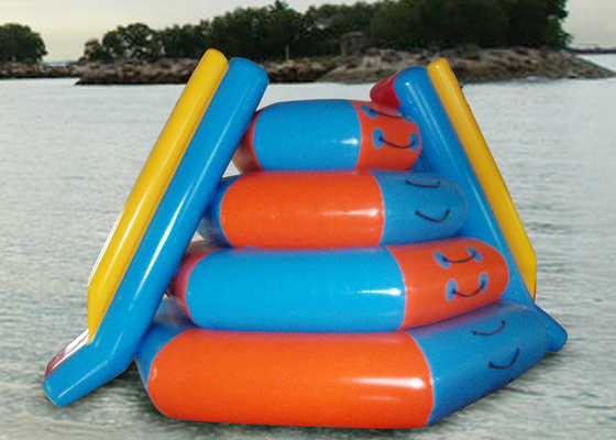 La diapositiva inflable sin plomo del tubo, los 4mx4mx4m explota durabilidad de los juguetes del agua alta
