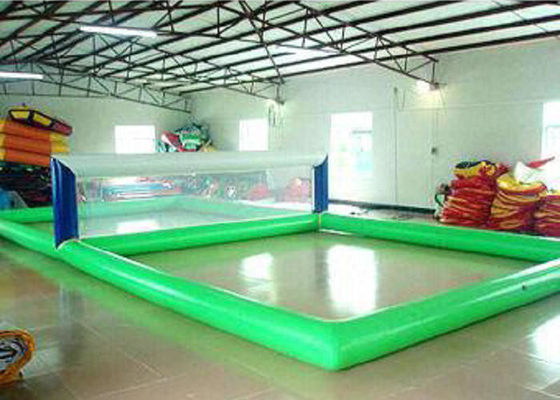 Dimensión inflable de la corte de voleibol de los deportes del patio el 12mx6m 2 años de garantía