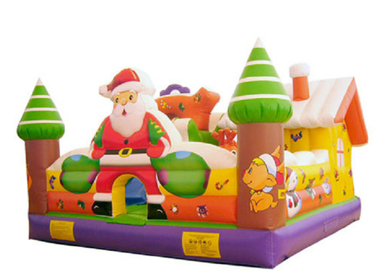 Caja fuerte inflable de las decoraciones del día de fiesta del parque de atracciones bastante para la Navidad