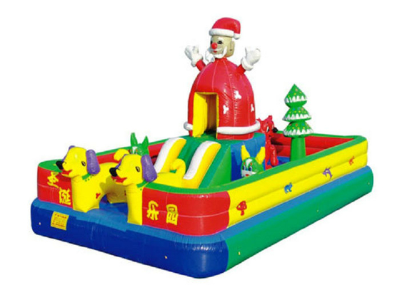 Caja fuerte inflable de las decoraciones del día de fiesta del parque de atracciones bastante para la Navidad