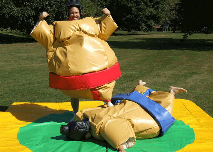 Trajes que luchan del sumo adulto del tamaño, traje del traje del sumo ninguna lona acre del PVC del olor